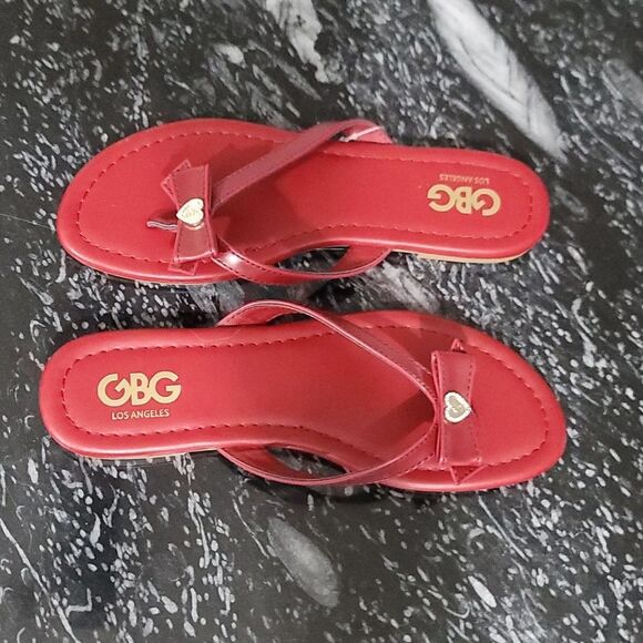 BRAND NEW GBG BOWNOT SLIP ON WOMENS FLAT SANDALS - Picture 10 of 14